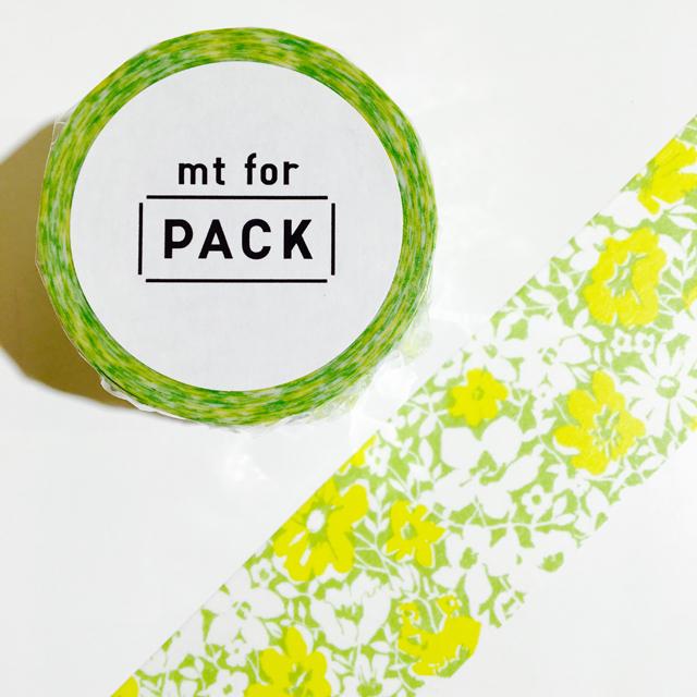 mt for PACK(強粘着) 花柄