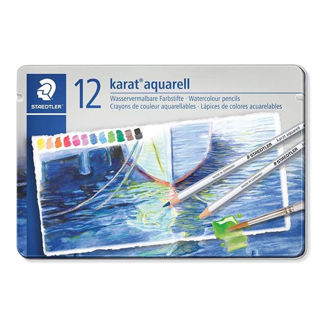 カラト アクェレル 水彩色鉛筆 12色セット
