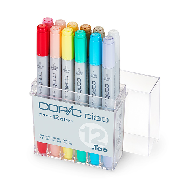 コピックチャオ スタート24色セット 画材 文具雑貨の通販 Toolswebshop Cotoramonora