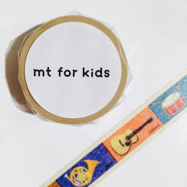 【OUTLET】mt for kids 1P 楽器テープ