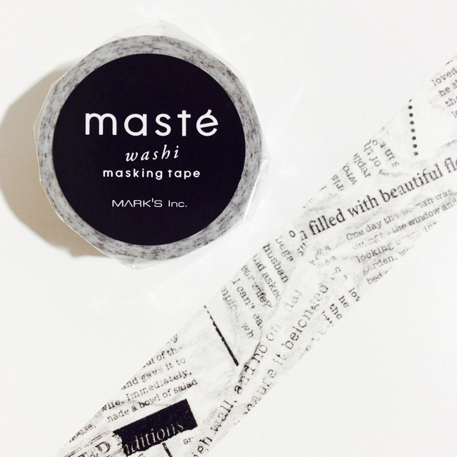 【OUTLET】maste・マルチ ニュースペーパー