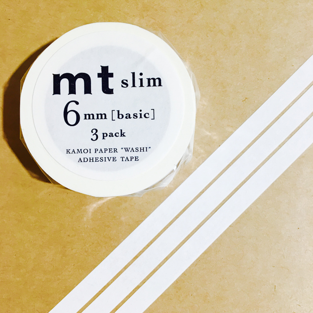 【OUTLET】mt slim 3P basic K マットホワイト