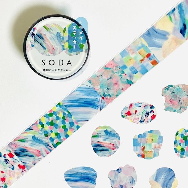 SODA 透明ロールステッカー 20mm エノグ