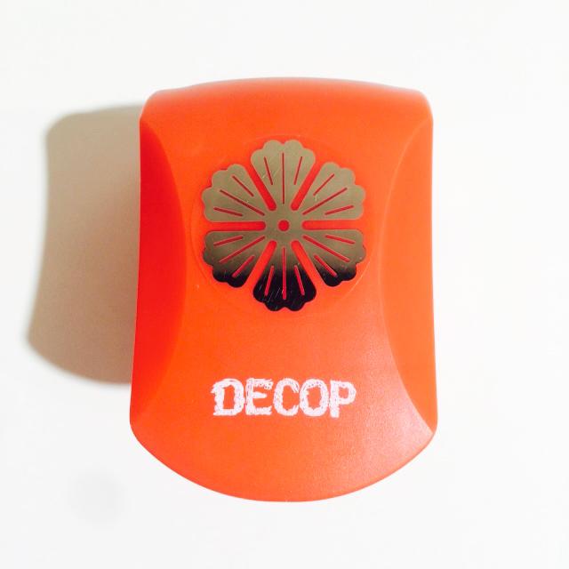DECOP エンボスパンチ フローラル