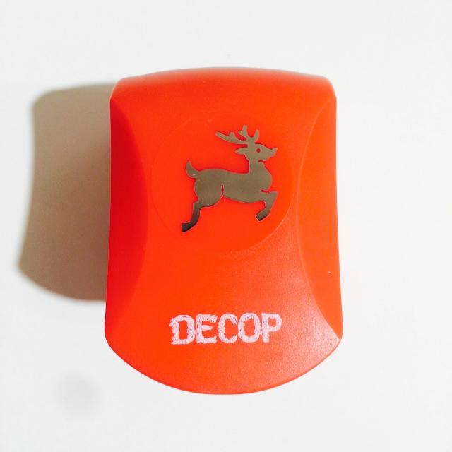 DECOP エンボスパンチ ディア