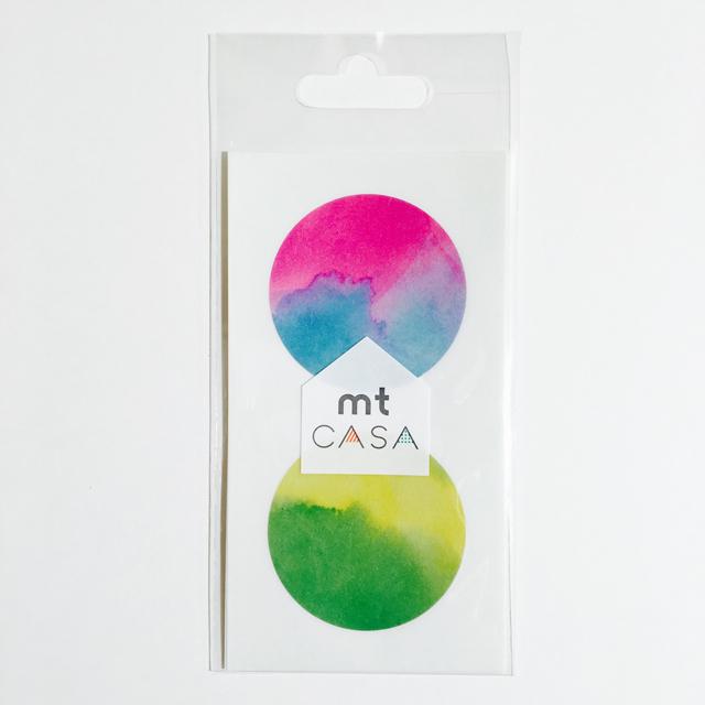 mt CASA シール 水彩