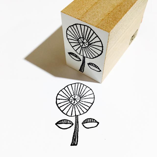 カタチ×ソラモヨウスタンプ wheeled flower