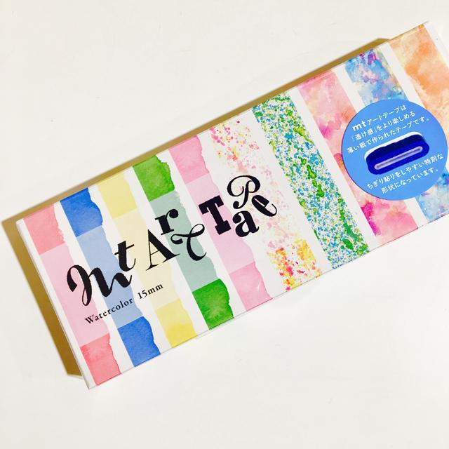 mt art tape 10P 水彩絵の具 15mm幅セット