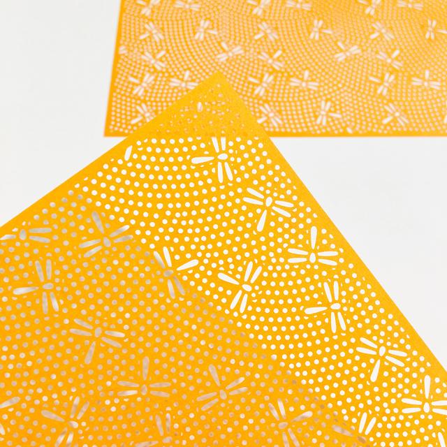 千代切紙 3枚入 蜻蛉鮫小紋 (TONBO-SAMEKOMON)