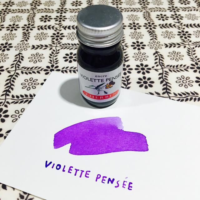 HERBIN トラディショナルインクミニ ヴィオレパンセ