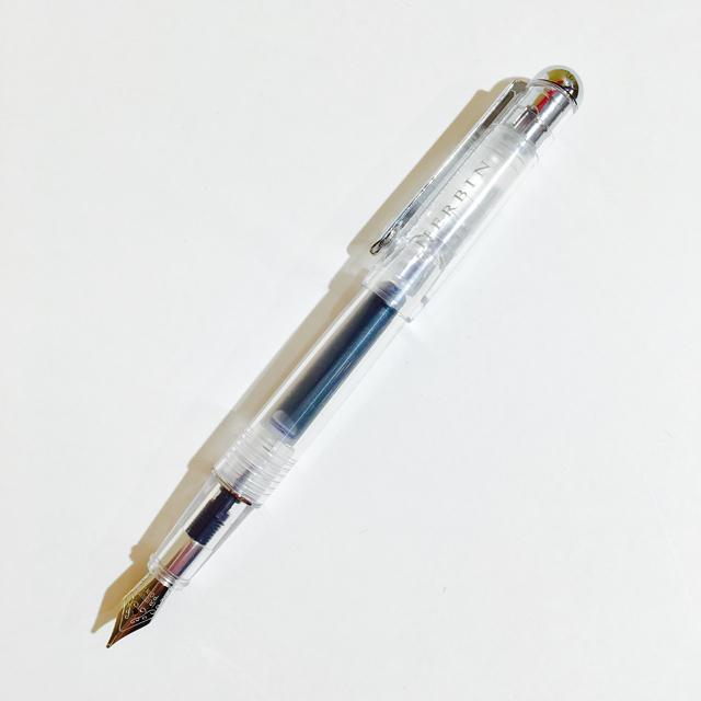 HERBIN カートリッジインク用万年筆 スケルトン M (中字)
