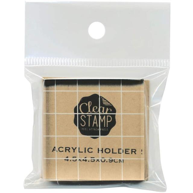クリアスタンプ用アクリルホルダー E