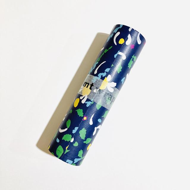 mt wrap S ミナ ペルホネン pleasure herb・navy