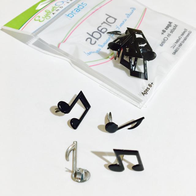 Eyelet Outlet 割ピン 音符