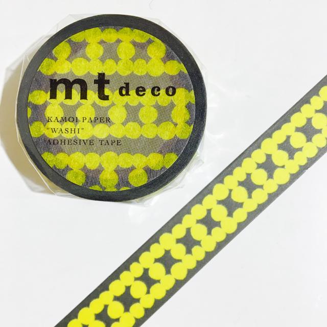mt deco 1P ラダードット・イエロー