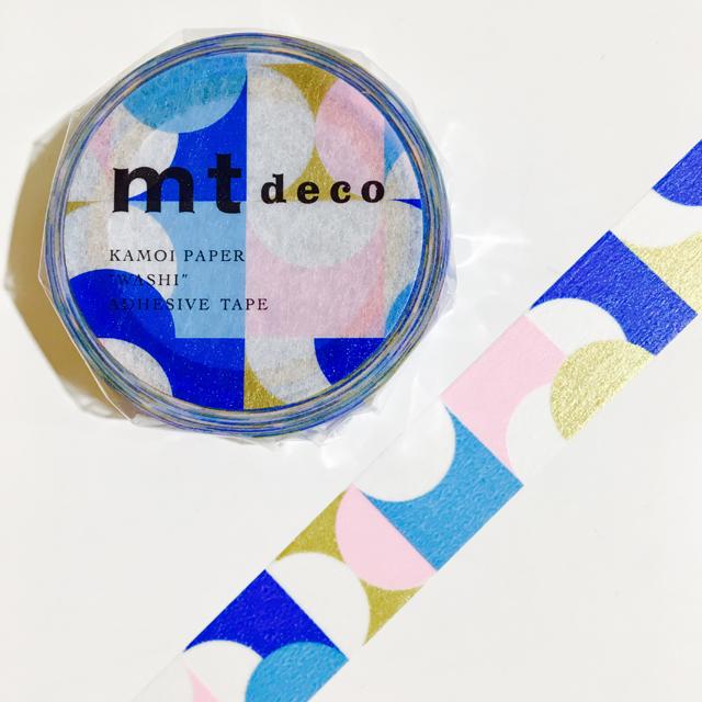 mt deco 1P はんえん・ピンクブルー