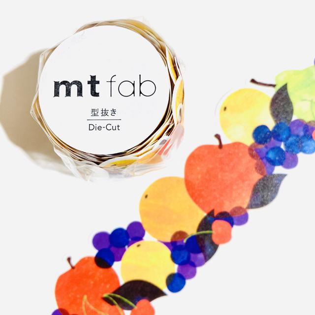 mt fab 型抜きテープ 1P フルーツ