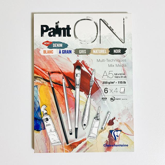 クレールフォンテーヌ PAINT'ON アソート A5