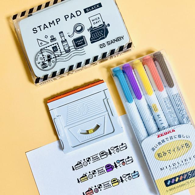 ★限定★eric 組み合わせスタンプ ぬりえセット お菓子