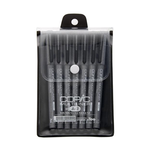 コピック マルチライナー A-2セット