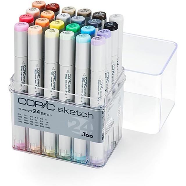 コピックスケッチ ベーシック24色セット