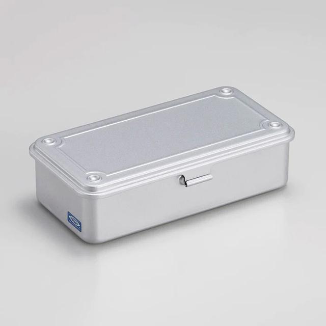東洋スチール カラートランク型工具箱 T型 シルバー