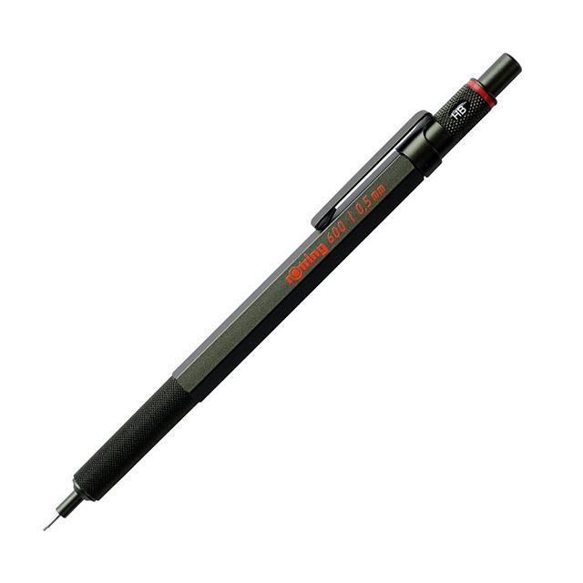 ロットリング 600 メカニカルペンシル カモフラージュグリーン 0.5mm