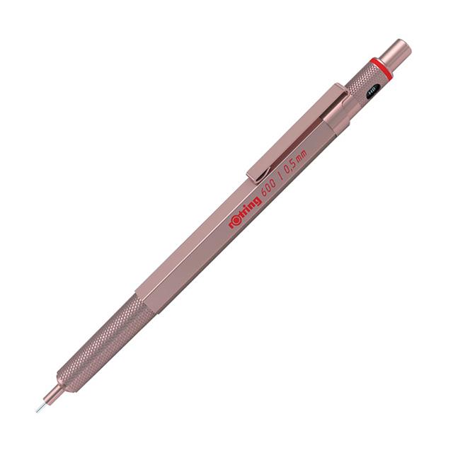 ロットリング 600 メカニカルペンシル ローズゴールド 0.5mm