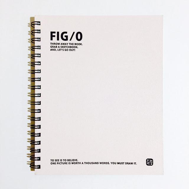 ★限定★FIG/0 スケッチブック PASTEL PINK (イチゴ)