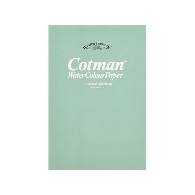ウインザー&ニュートン コットマンスケッチブック中目 ハガキ30枚入