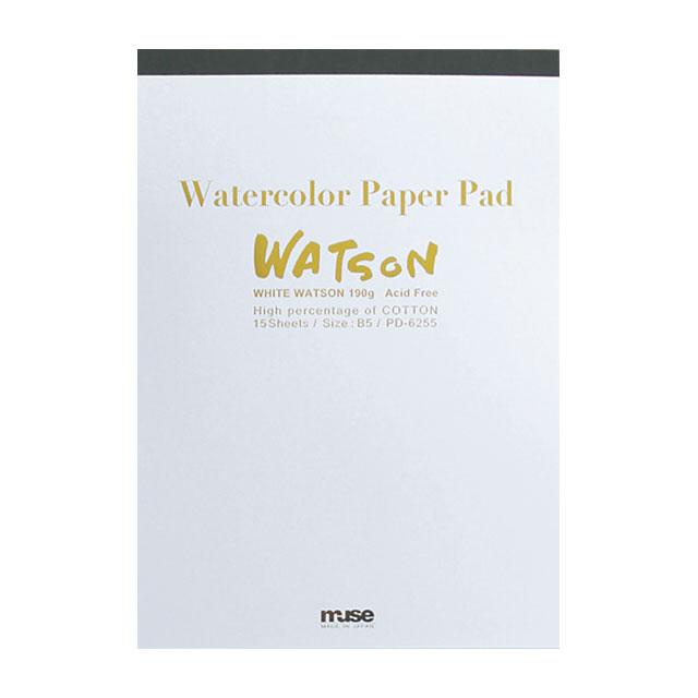 ホワイトワトソンパッド 190g(厚口) B5 PD-6255