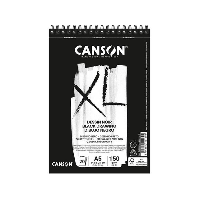 キャンソン XL ブラック A5