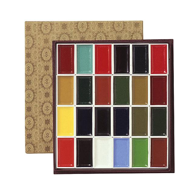 吉祥 顔彩 24色セット 上製