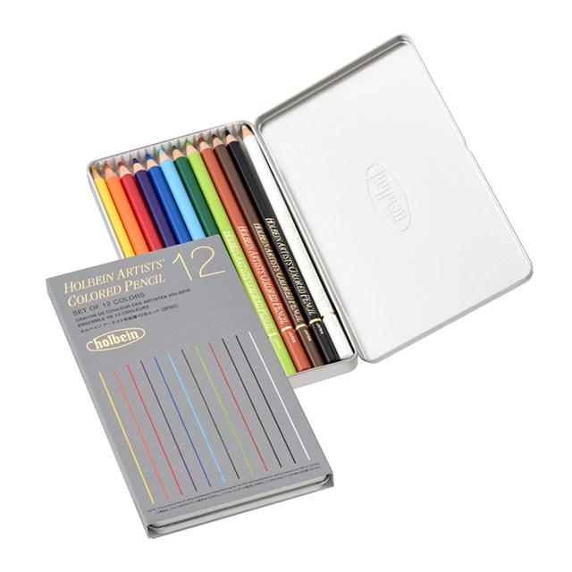 ホルベイン アーチスト色鉛筆 ベーシックトーン12色セット