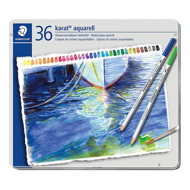 カラト アクェレル水彩色鉛筆 36色セット