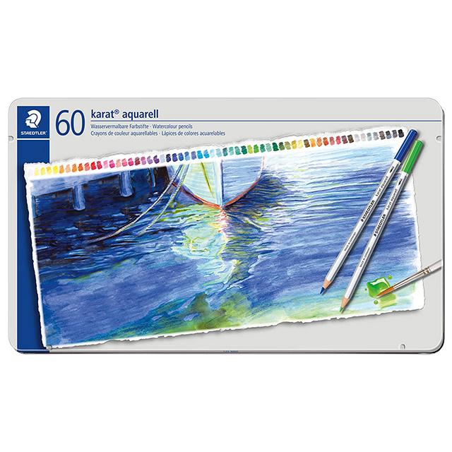 カラト アクェレル水彩色鉛筆 60色セット