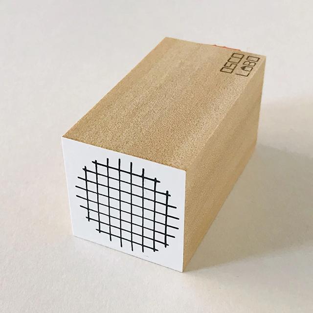 カタチ×モヨウスタンプ 丸大 方眼