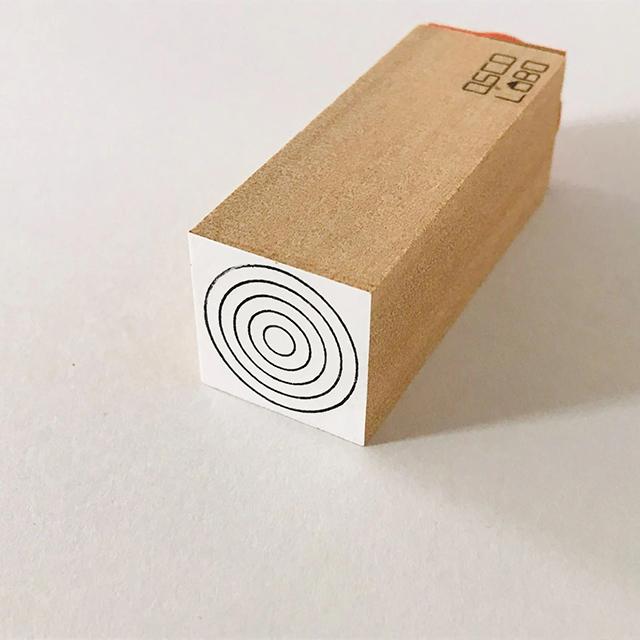 カタチ×モヨウスタンプ 丸小1