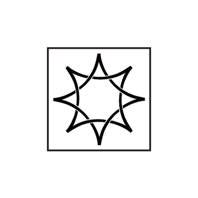 紋 -mon- はんこ 組み糸巻板