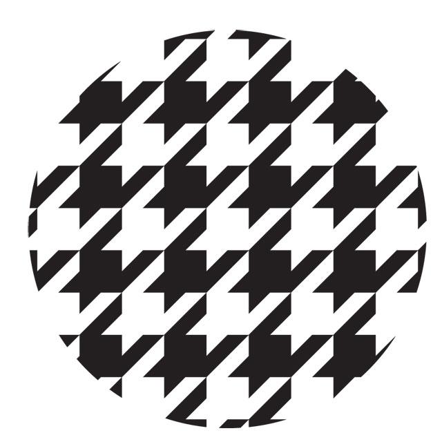 ★限定★カタチ×モヨウスタンプ 丸大 千鳥格子