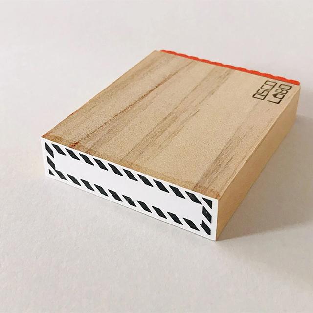 カタチ×モヨウスタンプ ワクテープ ななめ