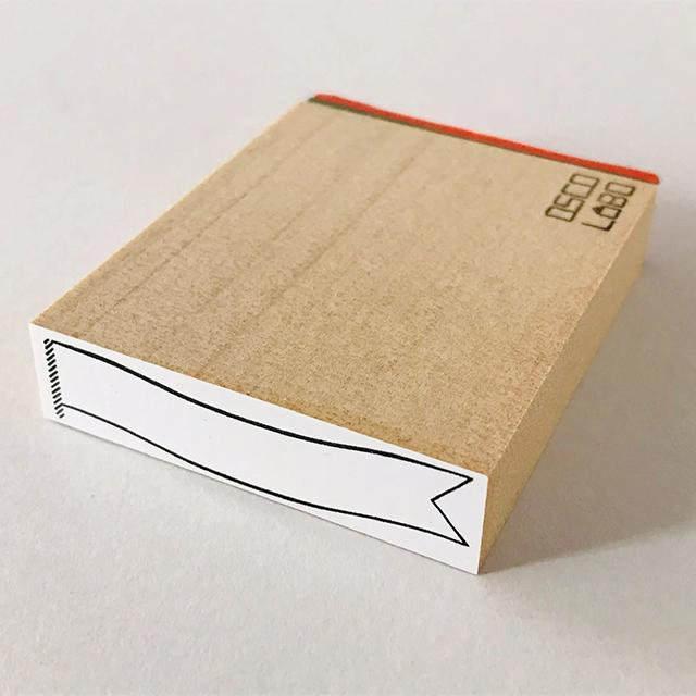 カタチ×モヨウスタンプ ワクテープ フラッグ