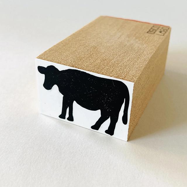 ドウブツ×モヨウスタンプ うし ジャージー