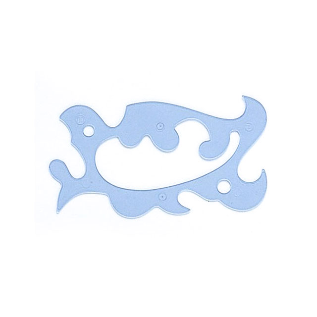 万能雲形定規 中｜画材・文具雑貨の通販 Toolswebshop/cotoramonora