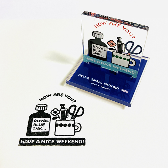 eric アクリルスタンドスタンプ INK｜モノづくりを楽しむサイト