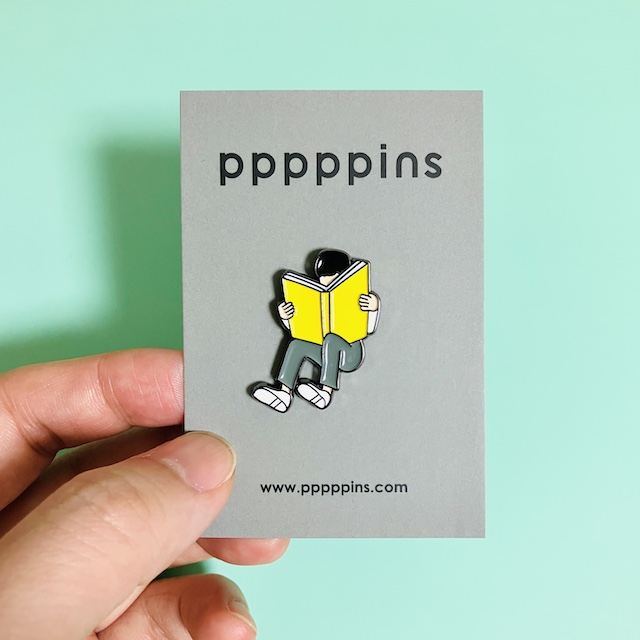 pppppins ピンズ Readging Man｜モノづくりを楽しむサイト