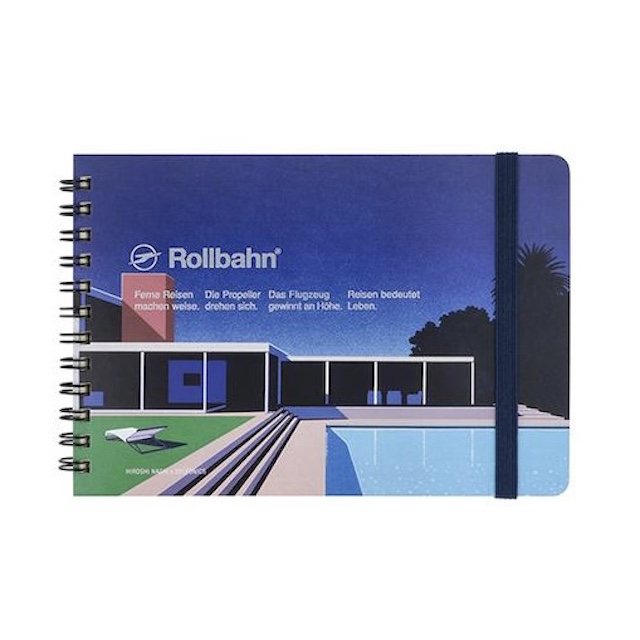 廃番 永井博 × ロルバーン ポケット付メモ 3冊コンプセット Hiroshi Nagai ロルバーン ポケット付メモ L 横型 C｜モノづくり