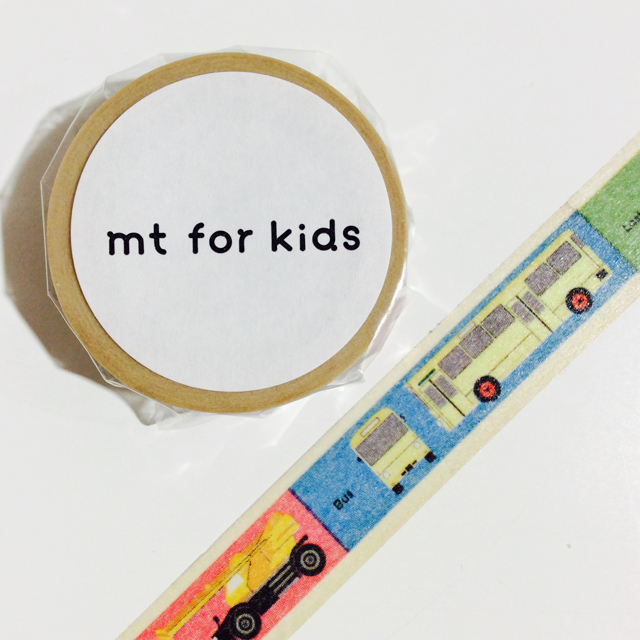 mt for kids 1P 乗り物テープ｜モノづくりを楽しむサイト cotora monora (コトラモノラ)