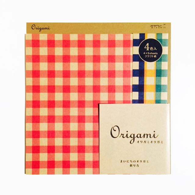 紙のセール オリガミオリガミ チェック柄 クラフト モノづくりを楽しむサイト Cotora Monora コトラモノラ