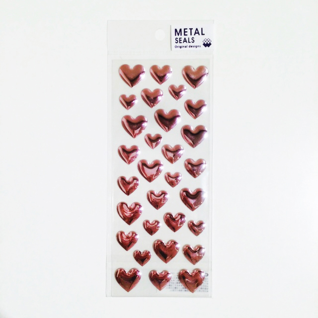 メタルシール ハート2 モノづくりを楽しむサイト Cotora Monora コトラモノラ